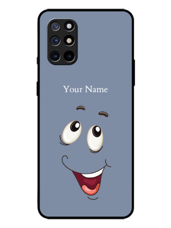 Custom OnePlus 8T Photo Printing on Glass Case - Laughing Cartoon Face Design