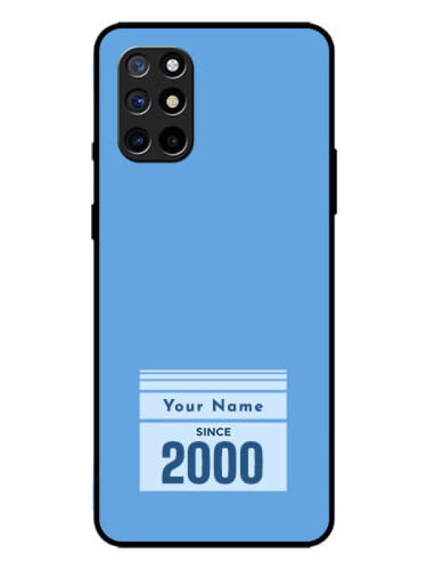 Custom OnePlus 8T Custom Glass Mobile Case - Custom Year of birth Design