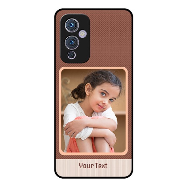 Oneplus 9 5G Custom Glass Phone Case - Simple Pic Upload Design