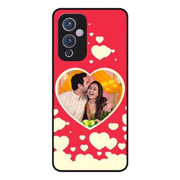 Oneplus 9 5G Custom Glass Mobile Case - Love Symbols Phone Cover Design Oneplus 9 5G Custom Glass Mobile Case - Love Symbols Phone Cover Design