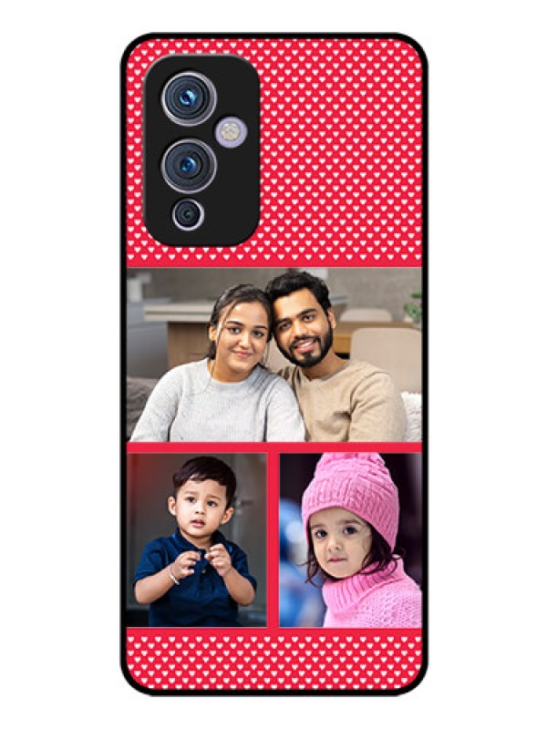 Custom Oneplus 9 5G Personalized Glass Phone Case - Bulk Pic Upload Design