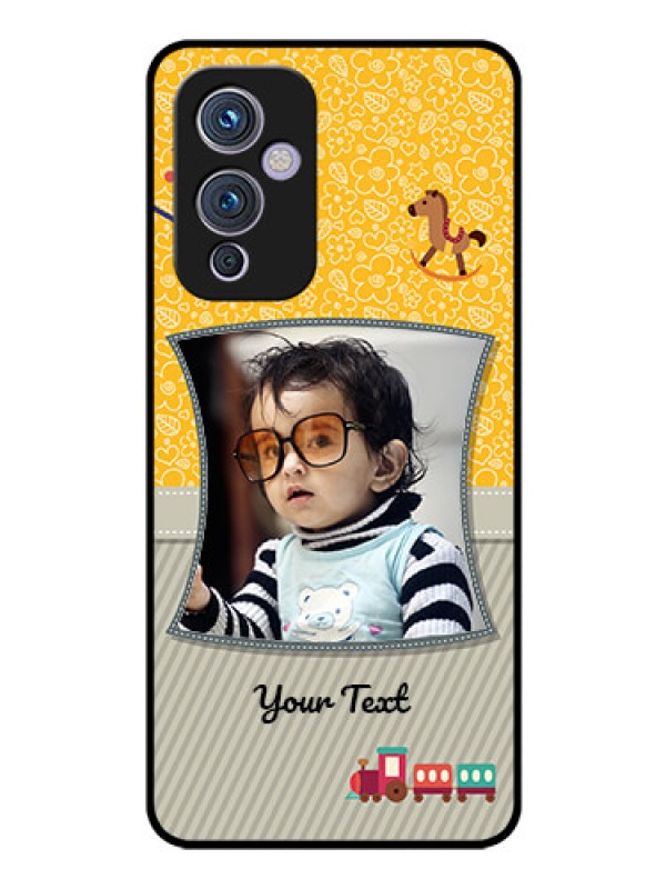Custom Oneplus 9 5G Personalized Glass Phone Case - Baby Picture Upload Design
