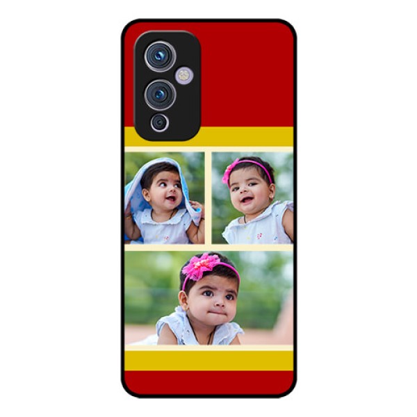 Oneplus 9 5G Custom Glass Mobile Case - Multiple Pic Upload Design Oneplus 9 5G Custom Glass Mobile Case - Multiple Pic Upload Design