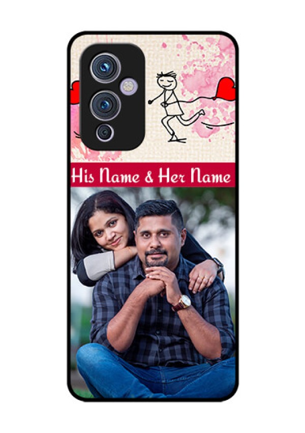 Oneplus 9 5G Photo Printing on Glass Case - You and Me Case Design