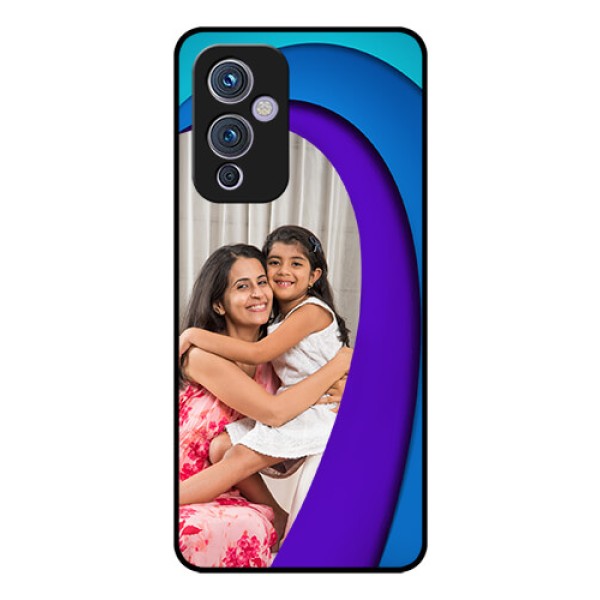 Oneplus 9 5G Photo Printing on Glass Case - Simple Pattern Design