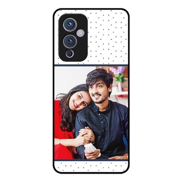 Oneplus 9 5G Personalized Glass Phone Case - Premium Dot Design