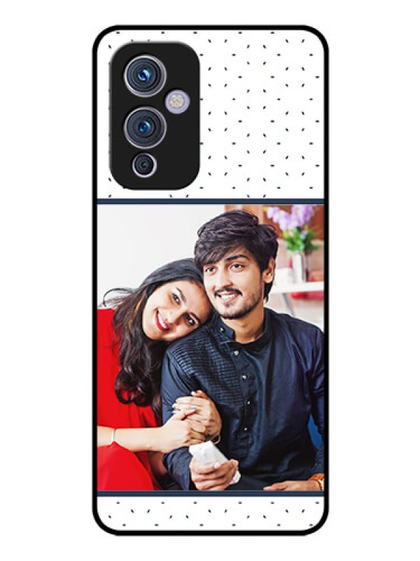 Custom Oneplus 9 5G Personalized Glass Phone Case - Premium Dot Design