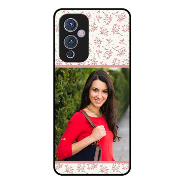 Oneplus 9 5G Custom Glass Phone Case - Premium Floral Design