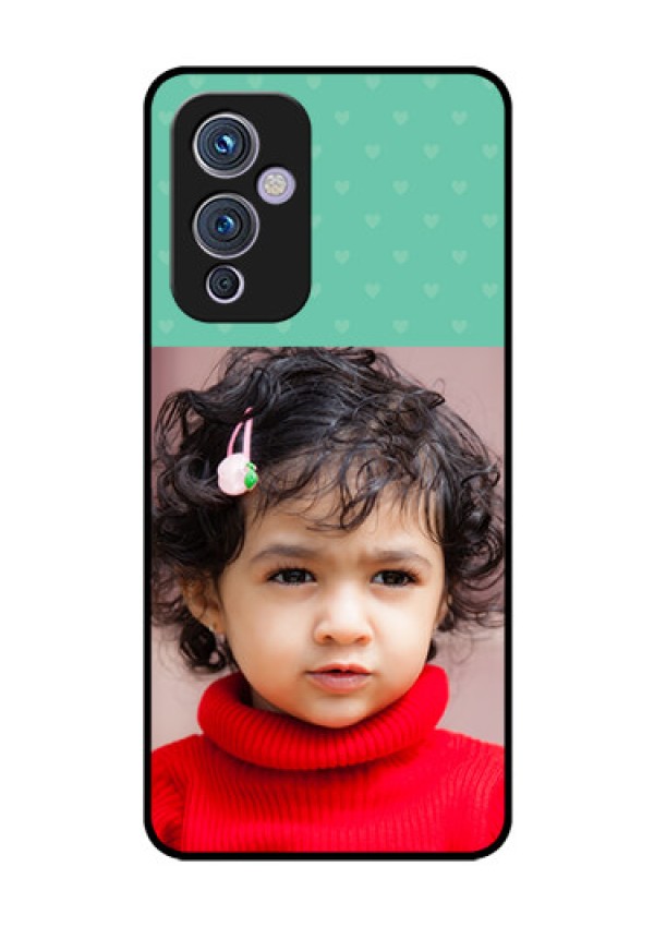 Oneplus 9 5G Custom Glass Phone Case - Lovers Picture Design