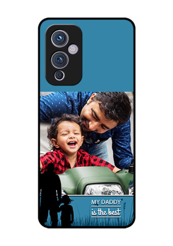 Oneplus 9 5G Custom Glass Mobile Case - Best dad design 