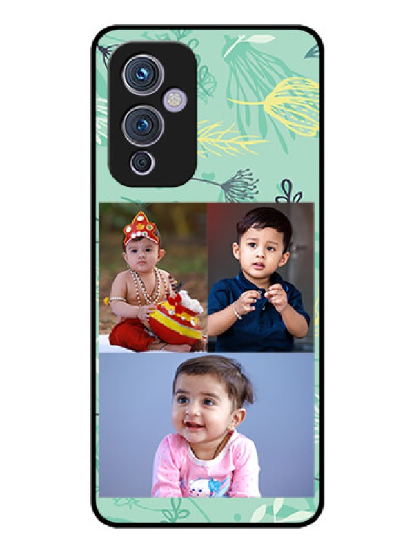 Custom Oneplus 9 5G Photo Printing on Glass Case - Forever Family Design 