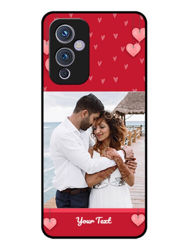 Custom Oneplus 9 5G Custom Glass Phone Case - Valentines Day Design