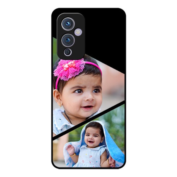 Oneplus 9 5G Custom Glass Phone Case - Semi Cut Design