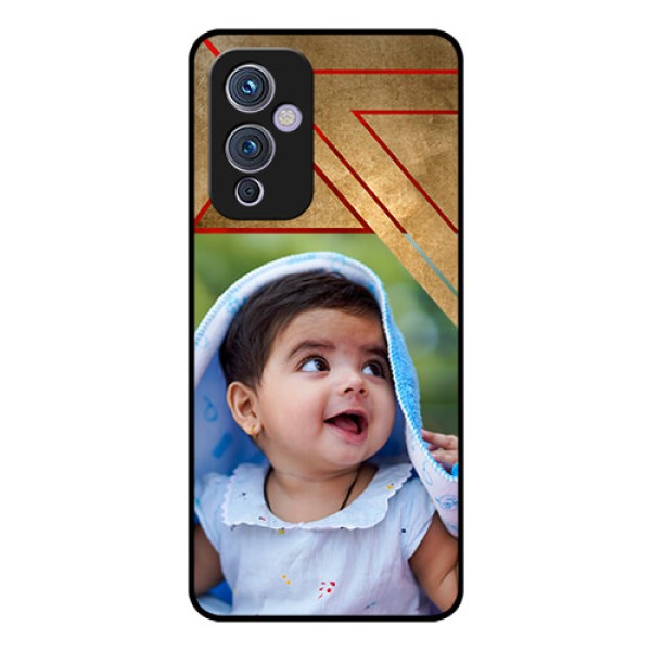 Oneplus 9 5G Personalized Glass Phone Case - Gradient Abstract Texture Design Oneplus 9 5G Personalized Glass Phone Case - Gradient Abstract Texture Design