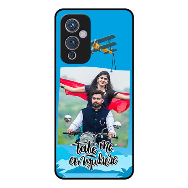 Oneplus 9 5G Custom Glass Mobile Case - Traveller Design 