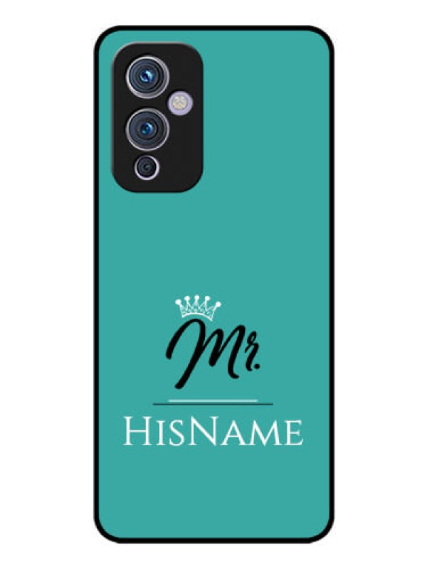 Custom Oneplus 9 5G Custom Glass Phone Case Mr with Name