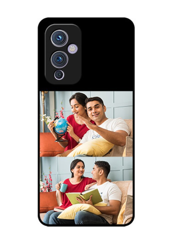 Oneplus 9 5G 2 Images on Glass Phone Cover
