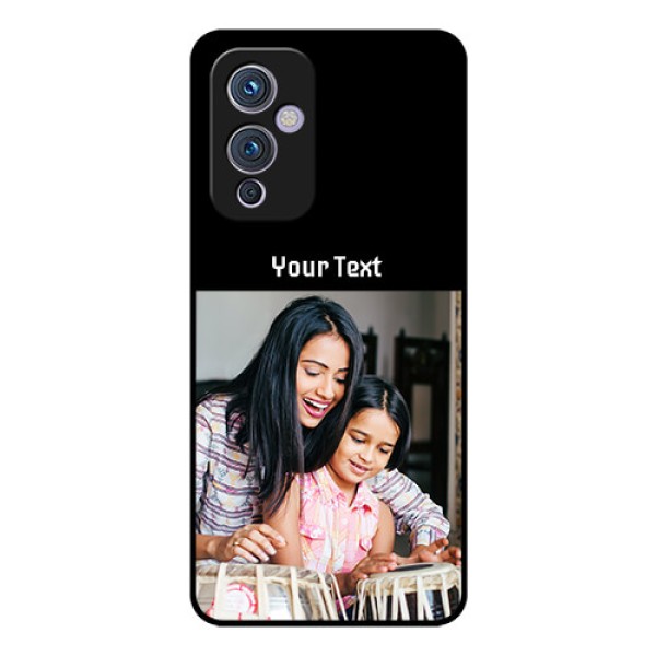Oneplus 9 5G Photo with Name on Glass Phone Case Oneplus 9 5G Photo with Name on Glass Phone Case