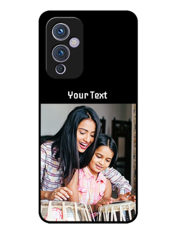 Custom Oneplus 9 5G Photo with Name on Glass Phone Case