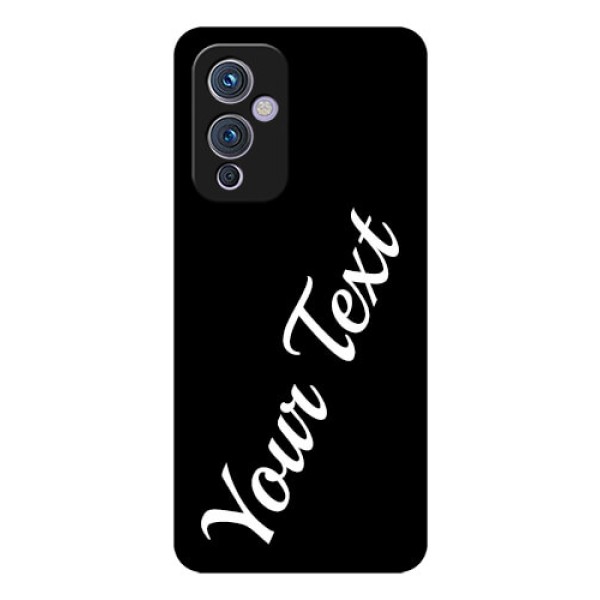 Oneplus 9 5G Custom Glass Mobile Cover with Your Name