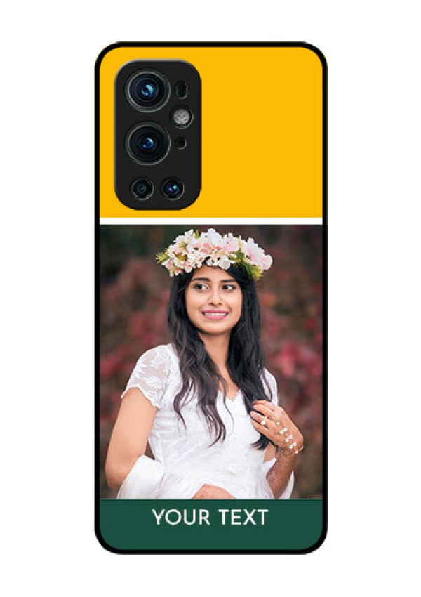 Oneplus 9 Pro 5G Photo Printing on Glass Case - Love You Design