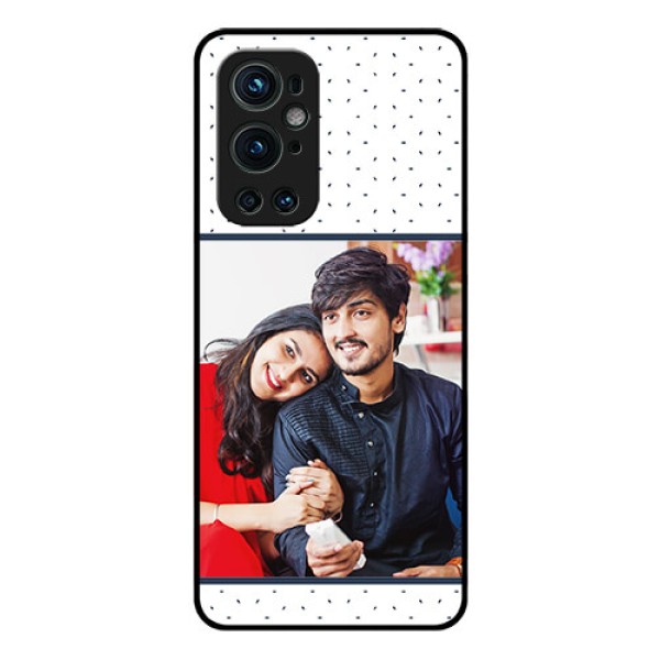 Oneplus 9 Pro 5G Personalized Glass Phone Case - Premium Dot Design