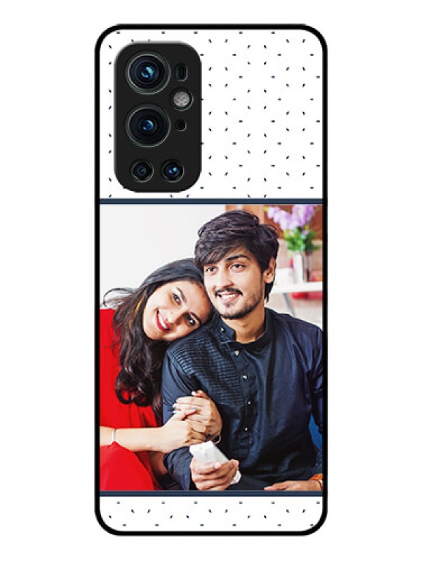 Custom Oneplus 9 Pro 5G Personalized Glass Phone Case - Premium Dot Design