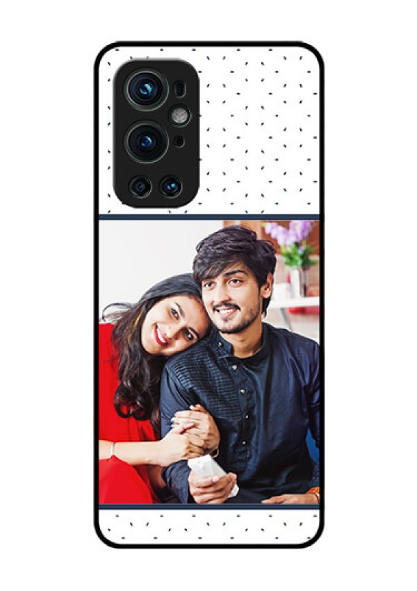 Oneplus 9 Pro 5G Personalized Glass Phone Case - Premium Dot Design