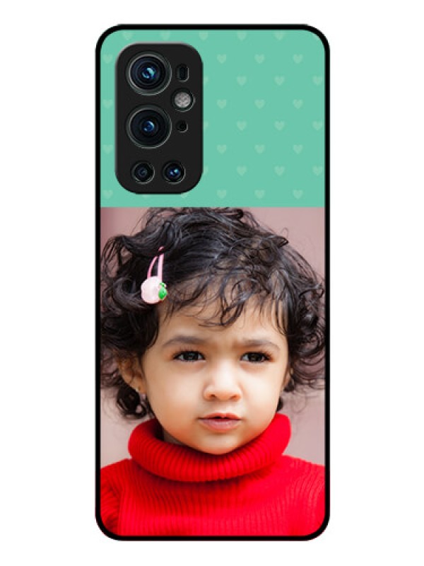 Custom Oneplus 9 Pro 5G Custom Glass Phone Case - Lovers Picture Design