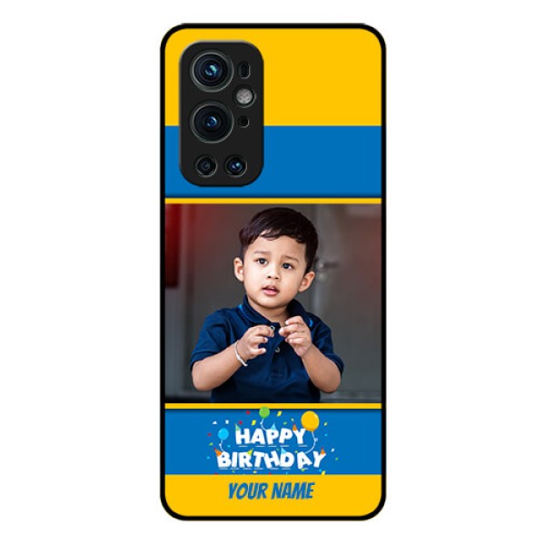Oneplus 9 Pro 5G Custom Glass Mobile Case - Birthday Wishes Design Oneplus 9 Pro 5G Custom Glass Mobile Case - Birthday Wishes Design