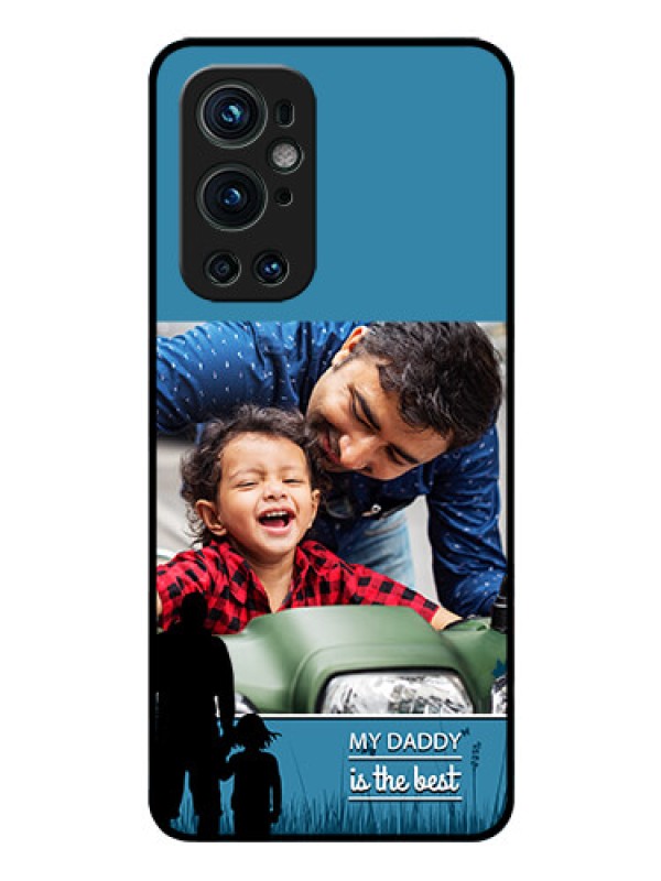 Custom Oneplus 9 Pro 5G Custom Glass Mobile Case - Best dad design 