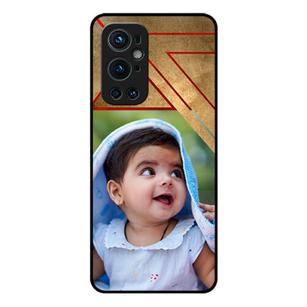 Oneplus 9 Pro 5G Personalized Glass Phone Case - Gradient Abstract Texture Design Oneplus 9 Pro 5G Personalized Glass Phone Case - Gradient Abstract Texture Design