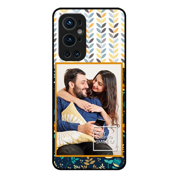 Oneplus 9 Pro 5G Custom Glass Mobile Case - Pattern Design
