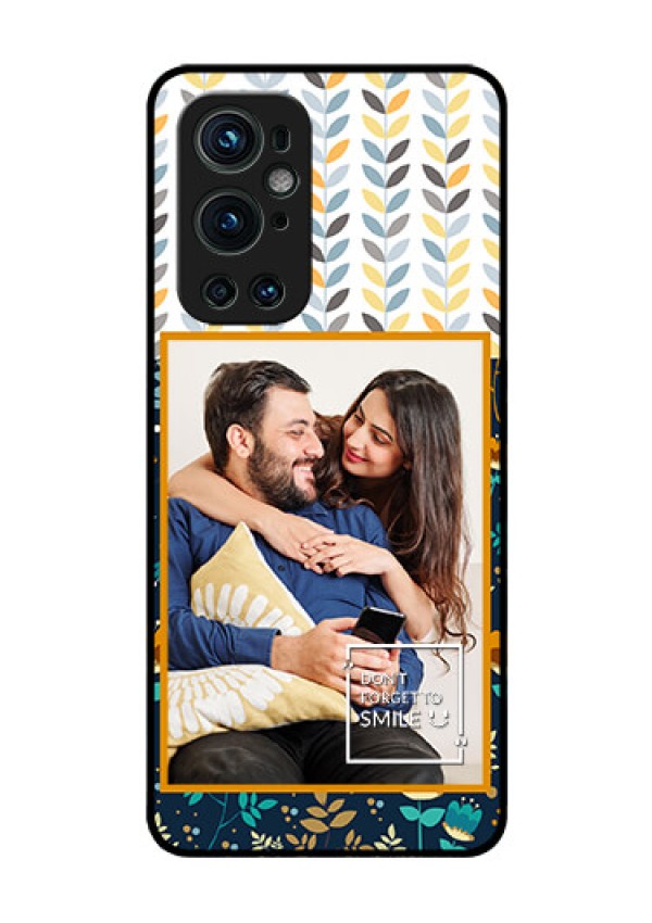 Oneplus 9 Pro 5G Custom Glass Mobile Case - Pattern Design