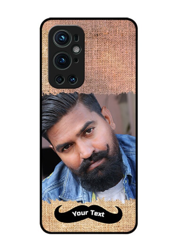 Oneplus 9 Pro 5G Personalized Glass Phone Case - with Texture Design