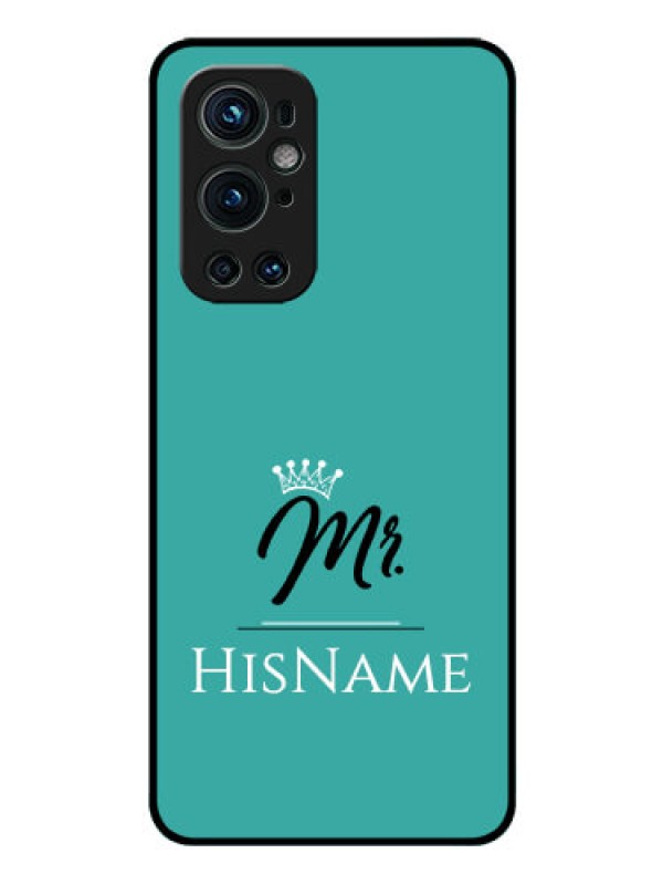 Custom Oneplus 9 Pro 5G Custom Glass Phone Case Mr with Name