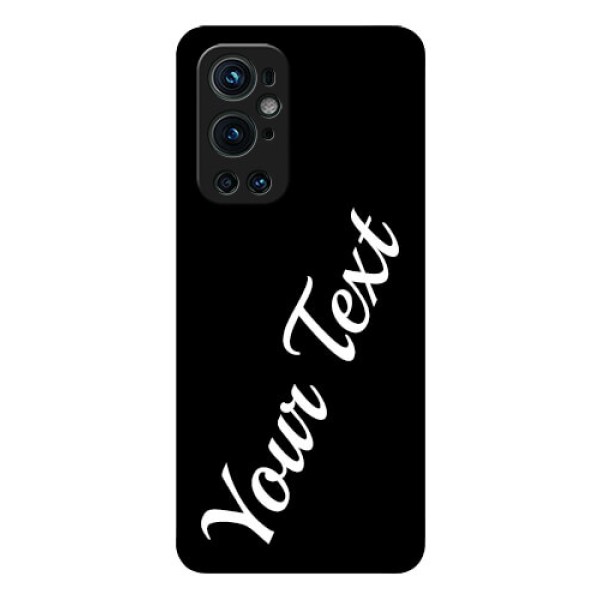 Oneplus 9 Pro 5G Custom Glass Mobile Cover with Your Name