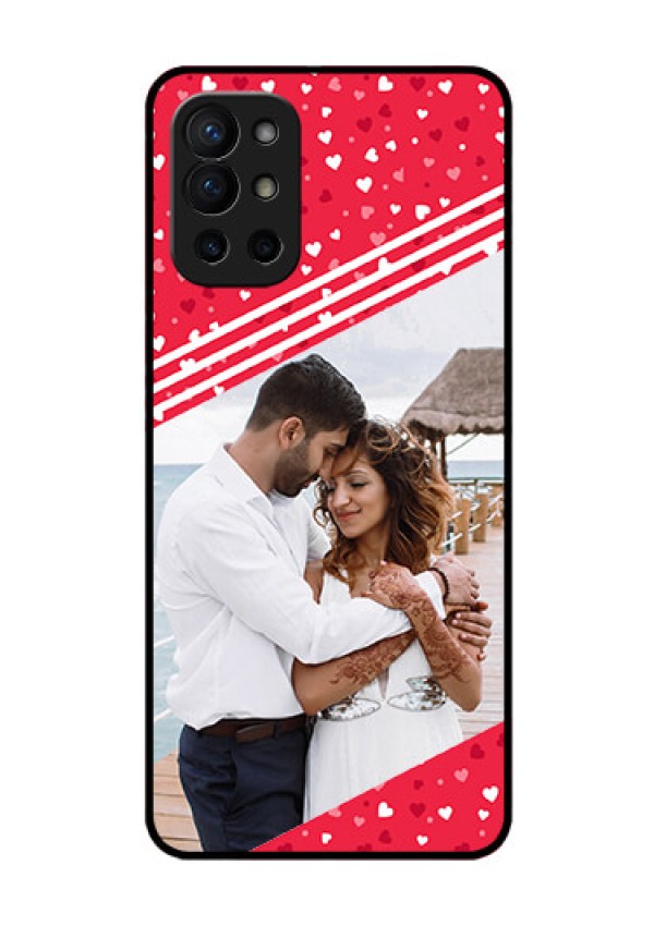 Oneplus 9R 5G Custom Glass Mobile Case - Valentines Gift Design