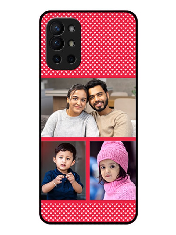 Custom Oneplus 9R 5G Personalized Glass Phone Case - Bulk Pic Upload Design