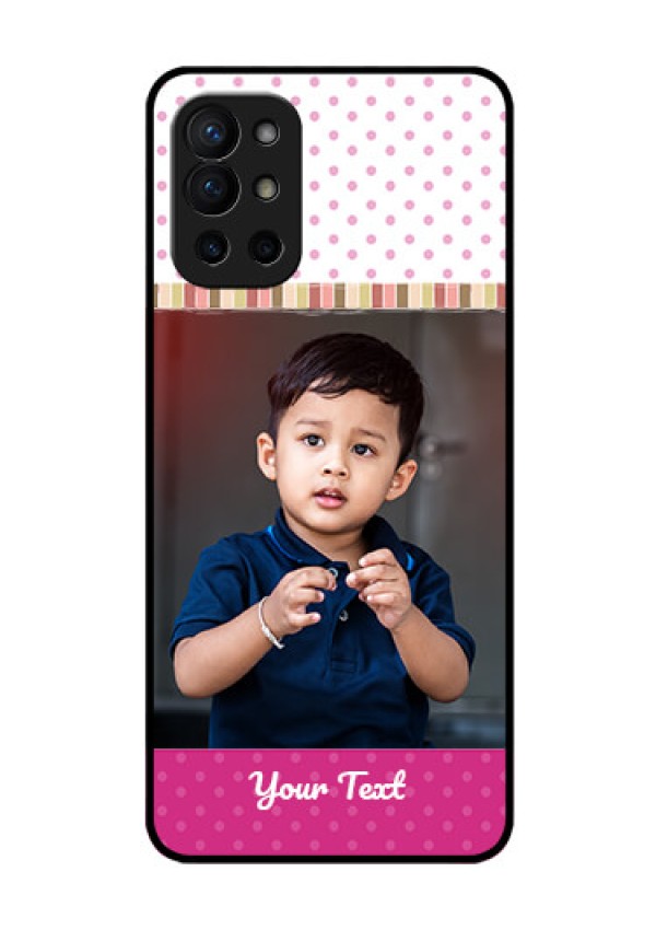 Oneplus 9R 5G Photo Printing on Glass Case - Cute Girls Cover Design