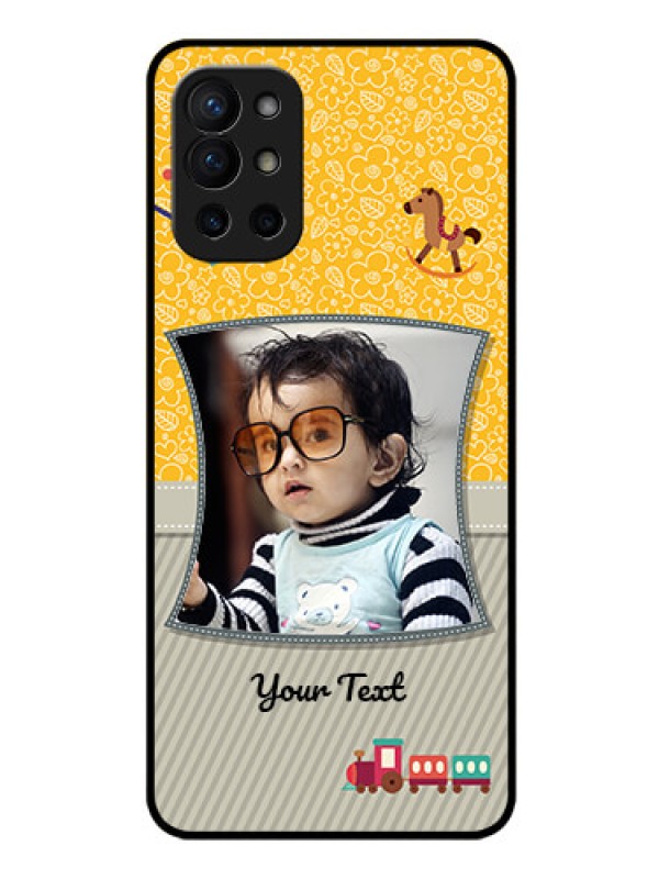 Custom Oneplus 9R 5G Personalized Glass Phone Case - Baby Picture Upload Design