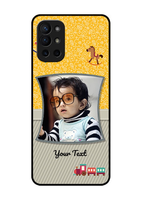 Oneplus 9R 5G Personalized Glass Phone Case - Baby Picture Upload Design