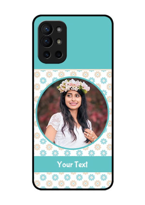 Oneplus 9R 5G Custom Glass Mobile Case - Beautiful Flowers Design