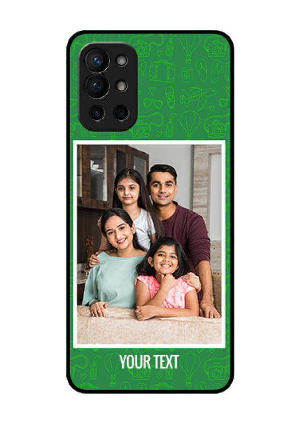 Oneplus 9R 5G Personalized Glass Phone Case - Picture Upload Design