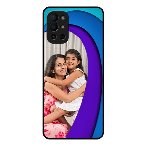 Oneplus 9R 5G Photo Printing on Glass Case - Simple Pattern Design