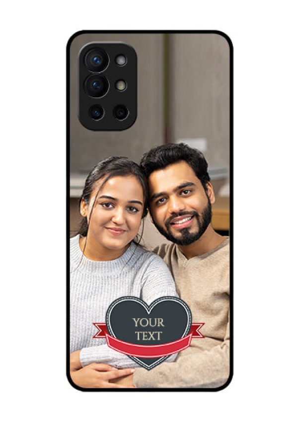 Oneplus 9R 5G Custom Glass Phone Case - Just Married Couple Design
