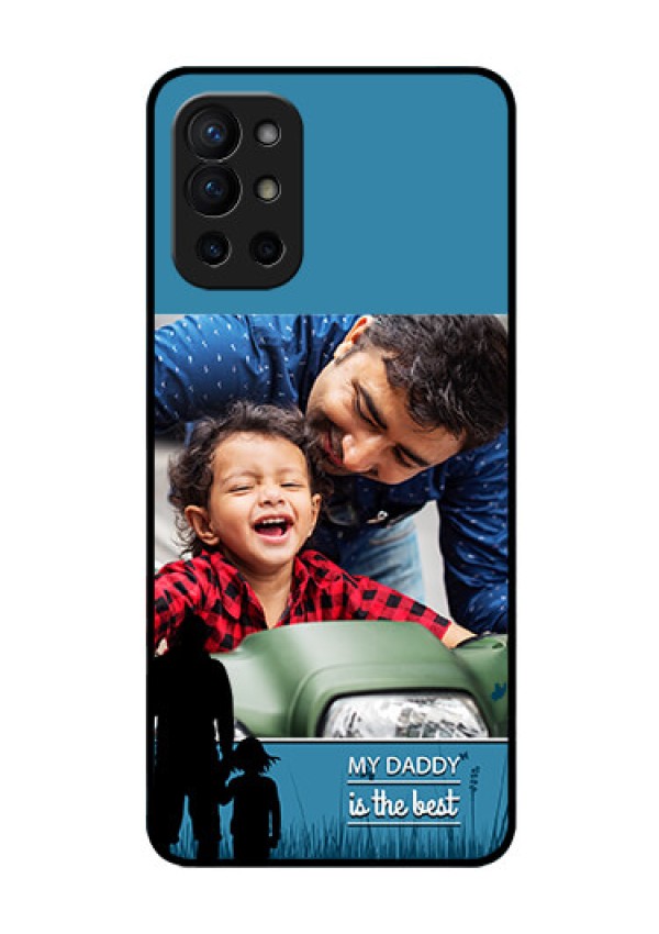 Oneplus 9R 5G Custom Glass Mobile Case - Best dad design 