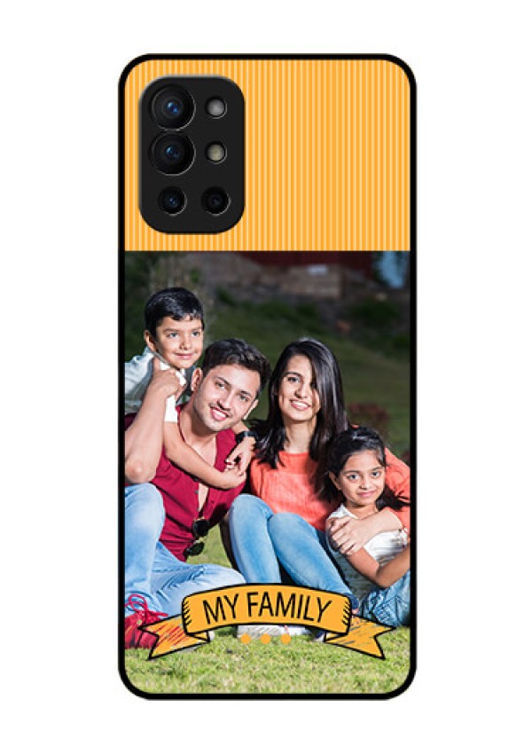 Oneplus 9R 5G Custom Glass Phone Case - My Family Design