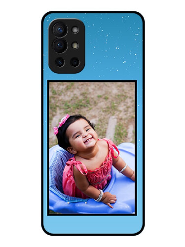 Custom Oneplus 9R 5G Custom Glass Mobile Case - Wave Pattern Colorful Design