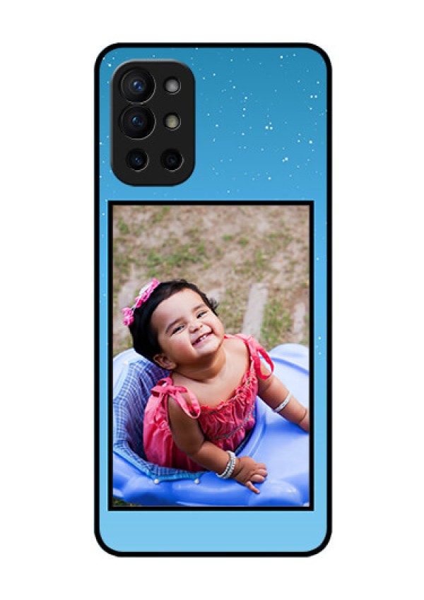 Oneplus 9R 5G Custom Glass Mobile Case - Wave Pattern Colorful Design